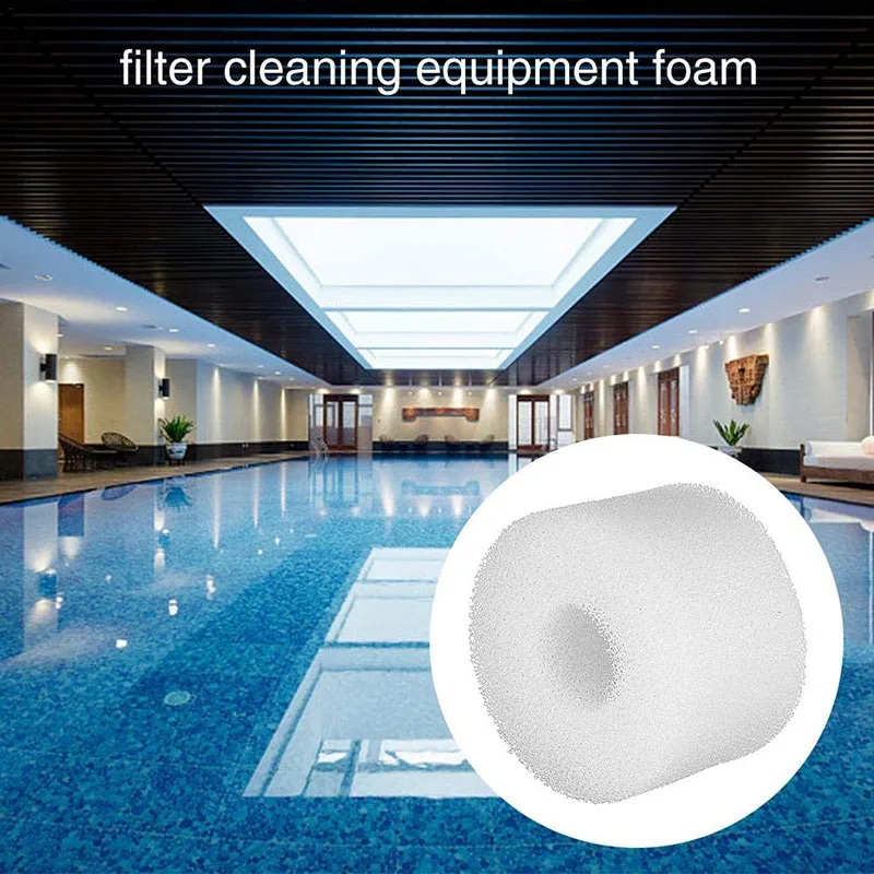 10Pcs Swimming Pool Filter Foam Reusable Washable Sponge Suitable Bubble Jetted Pure SPA for Intex S1 Type | Дом и сад
