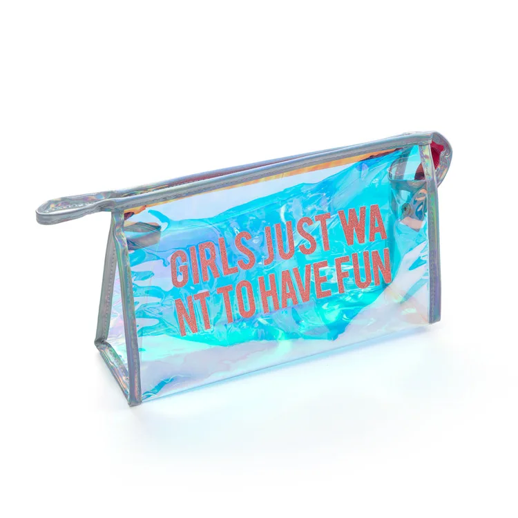

Laser Style Large Capacity Waterproof Wash Bag Web Celebrity Makeup Bag