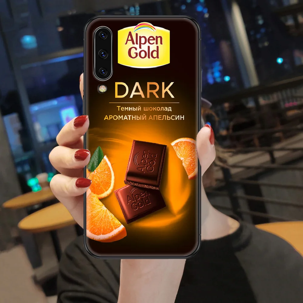 

Chocolate Alenka Bar Wonka Phone case For Samsung Galaxy A 3 5 7 8 10 20 21 30 40 50 51 70 71 E S 2016 2018 4G black pretty