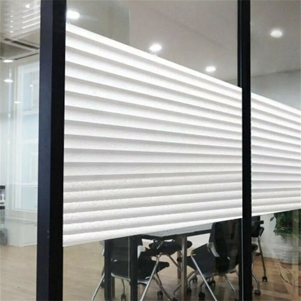 Privacy Decorative Window Film Self Adhesive Frosted Bathroom Sliding Door Frame Glass Sticker Blinds Waterproof Home Decor | Дом и сад