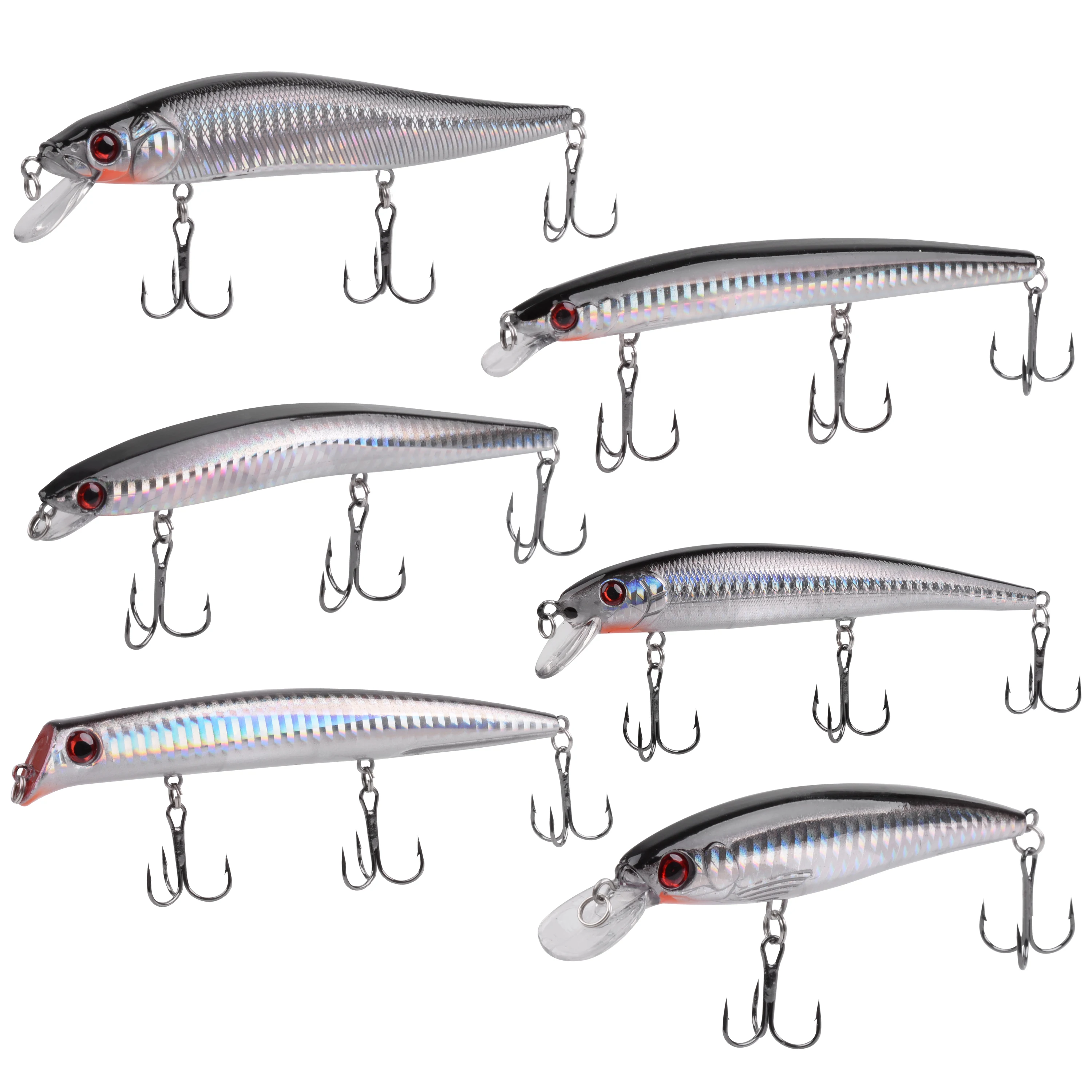 6pcs Crankbaits Fishing Lure 13-22g 11-13cm Life-like Fish Lures Sinking Wobblers Hard Bait Pesca Tackle 2020 | Спорт и развлечения