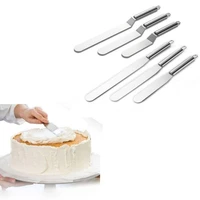 cake decorating tools stainless steel baking pastry tools portable cream spatula cake butter accessories kitchen gadgets