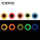 ICERIO 50 шт. светящиеся 3D эпоксидные рыбьи глаза для вязания мушек, приманки, джиг-приманки, материал для изготовления