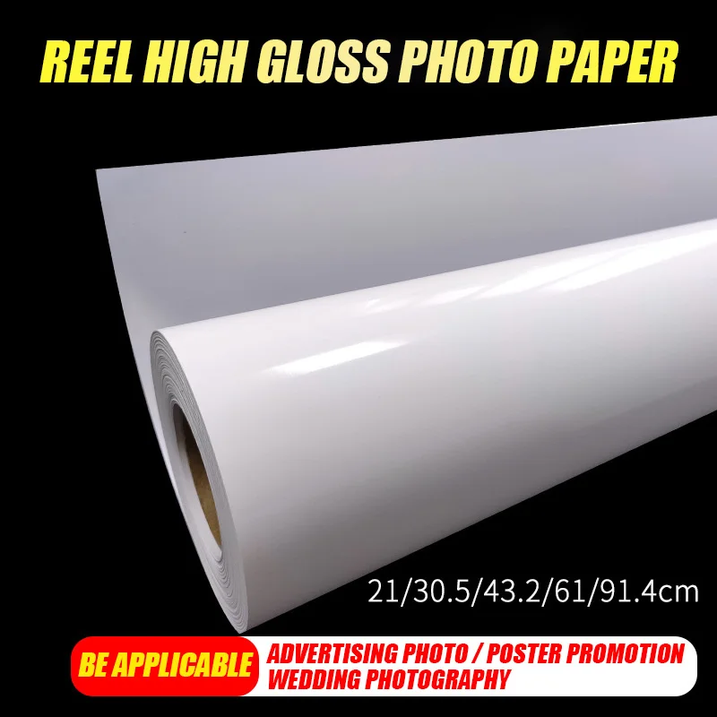

High Gloss Photo Paper 200g Photo Paper Roll 180g Color Inkjet Printing Photo Paper Roll Photo Paper Print Glossy Photo Paper