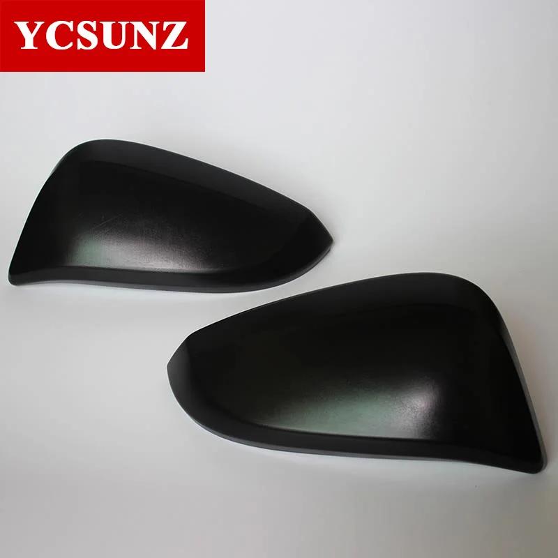Для Toyota Rav4 2015 Крышка бокового зеркала автомобиля ABS черная зеркальная для 2014 2016