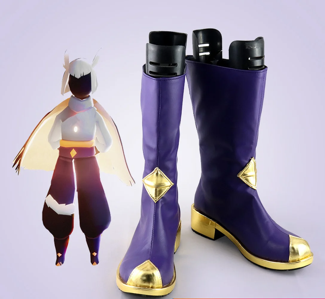 

Hot Game Sky:Children of Light Cold winter Cosplay shoes for Halloween Christmas Party Masquerade Anime Show cosplay performance