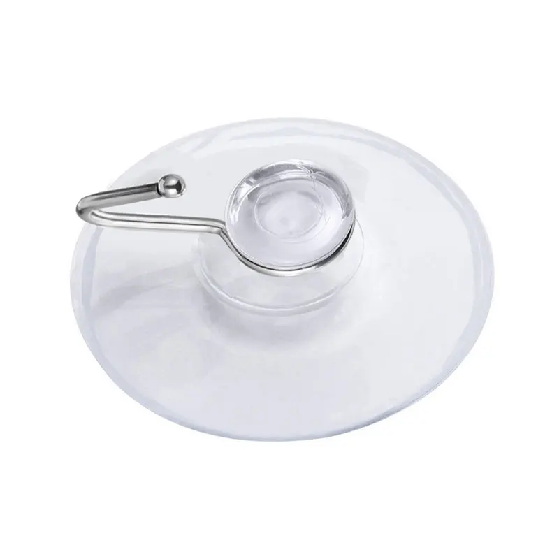 10 шт. 4 см прочная настенная присоска крючки прозрачные для кухни и ванной комнаты