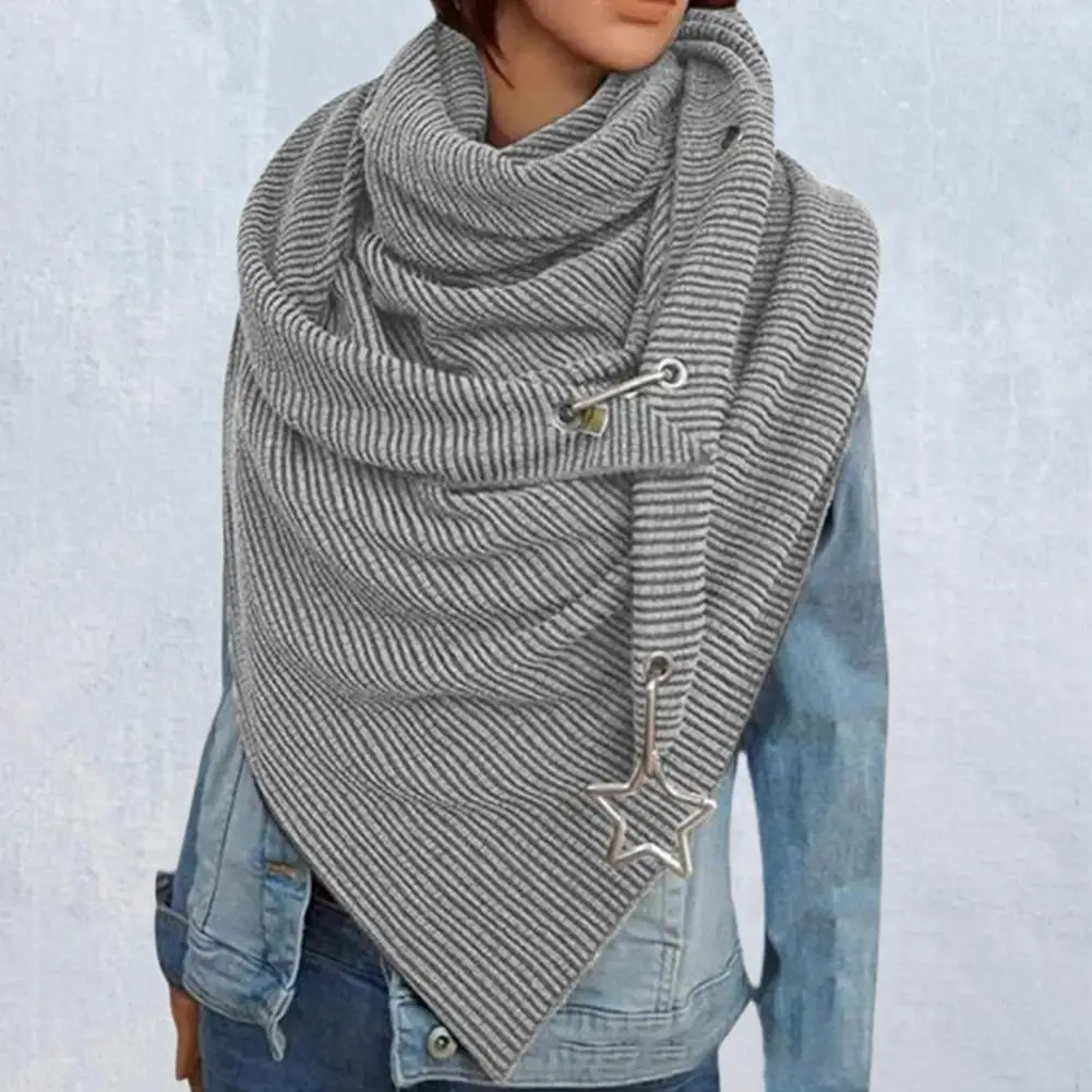 

2021 женский шарф, модный женский Мягкий шарф на пуговицах с принтом, повседневные теплые шарфы, шали, Лидер продаж, шарфы женские, простые шар...