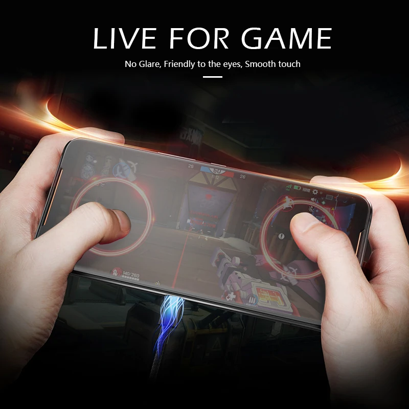 Матовая Гидрогелевая пленка для Asus zenfone 7 pro 6 6z защита задней панели экрана 3D
