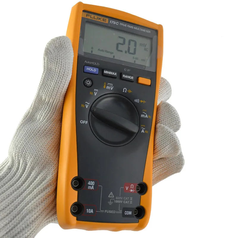 Цифровой мультиметр Fluke 179C 100% оригинал автоматический диапазон TRMS CAT IV 600 В/CAT III 1000