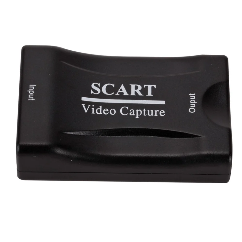 Карта видеозахвата PzzPss USB 2 0 Scart записывающая коробка для PS4 игр DVD видеокамер
