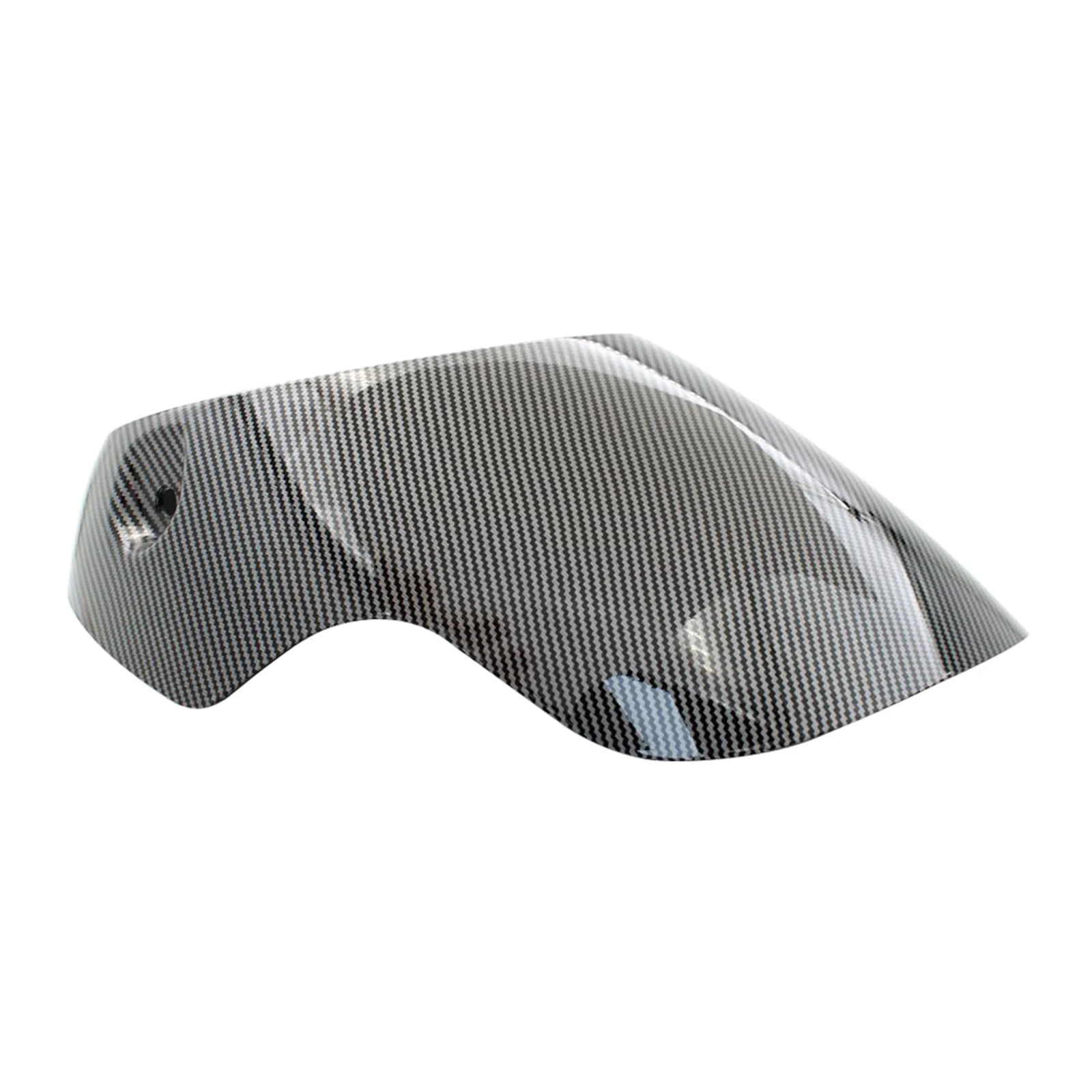 

Motorbike Protector 7in Wind Deflectors Headlight Fairing Carbon Fiber Pattern Windshield Deflectors for Cafe Racer Parts