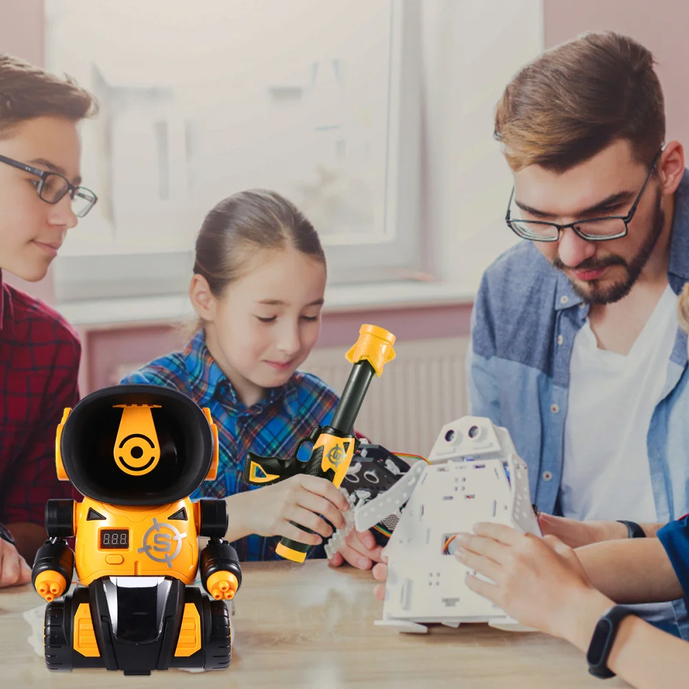 Аэродинамическая игрушка для стрельбы Детская развивающая Забавный робот