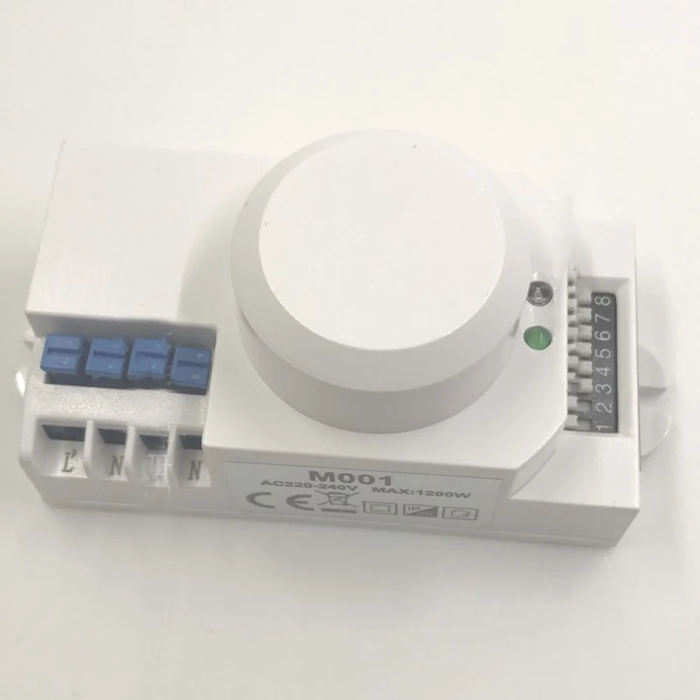 

1 Piece 89*42*39MM High Quality LED Light Microwave Radar Sensor AC110V-240V