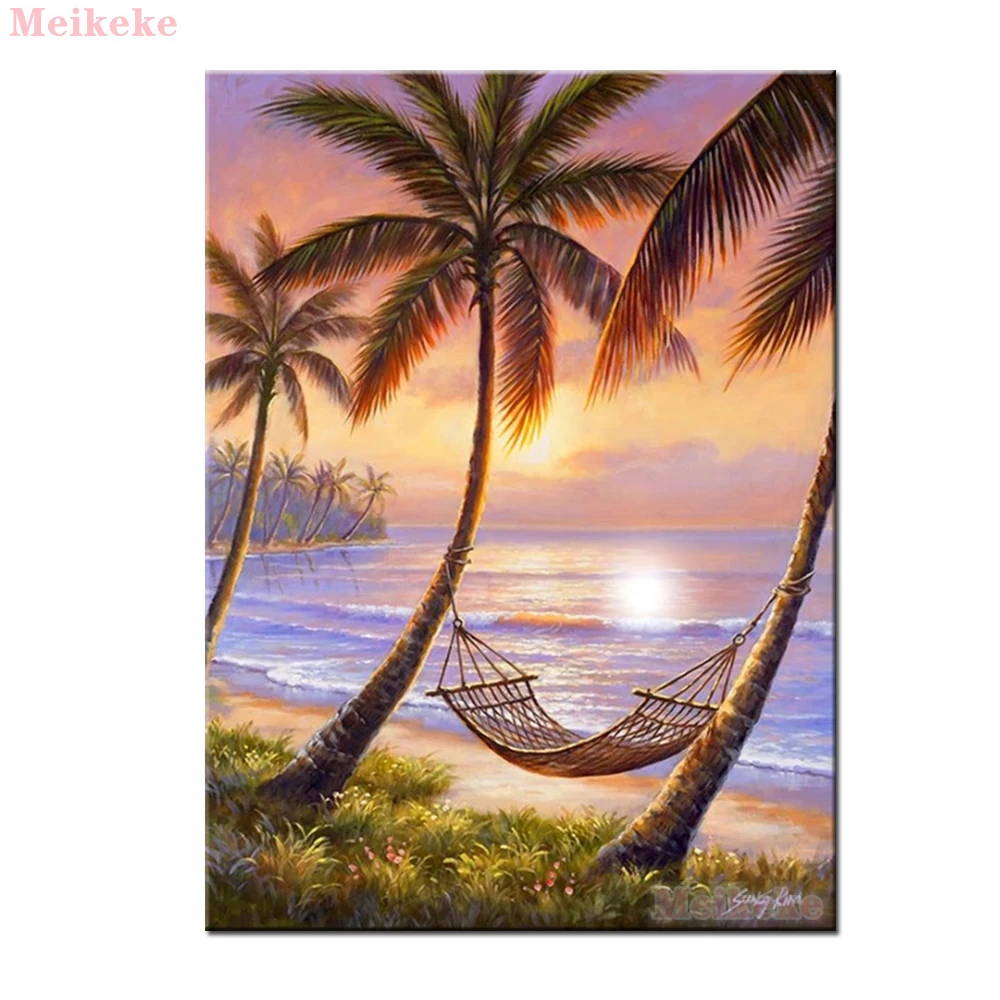 

Scenery 5D Diy Landscape Diamond Painting Wall Art Senic Cross Stitch Kits Embroidery Rhinestones Mosaic Home Decor