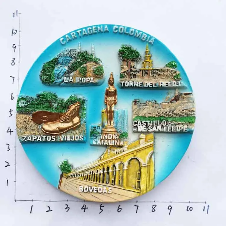 Магнит на холодильник сувенир Испания Франция Турция Япония Германия Колумбия