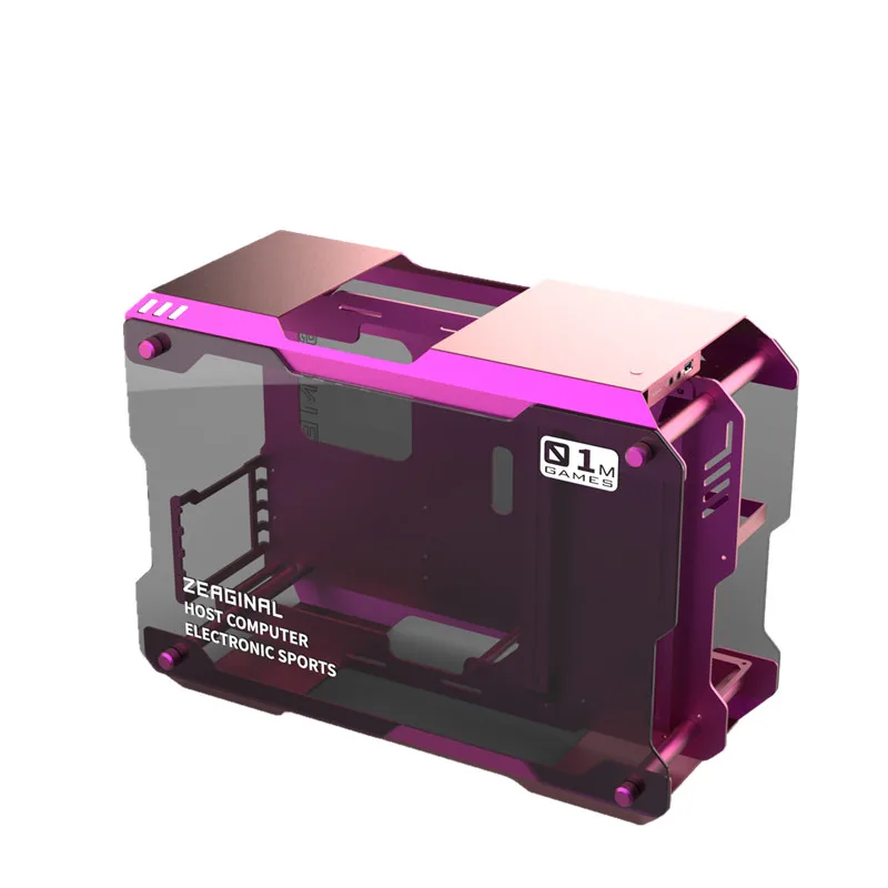 ZEAGINAL ZC 01M MATX чехол ITX PC геймера винограда горшок для водяного охлаждения DIY Петля