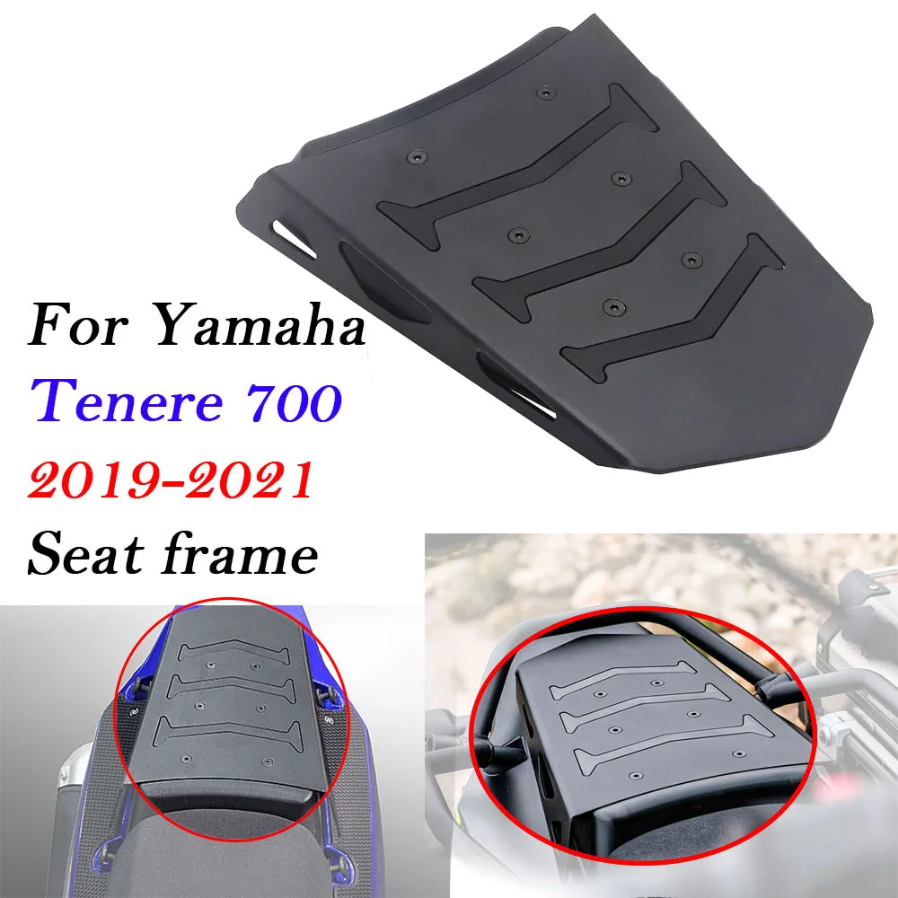 

For Yamaha TENERE700 TENERE 700 2019 2020 2021 Tenere 700 Motorcycle Rear Seat Cover Mono Seat Rack Black Fairing Seat Cowl