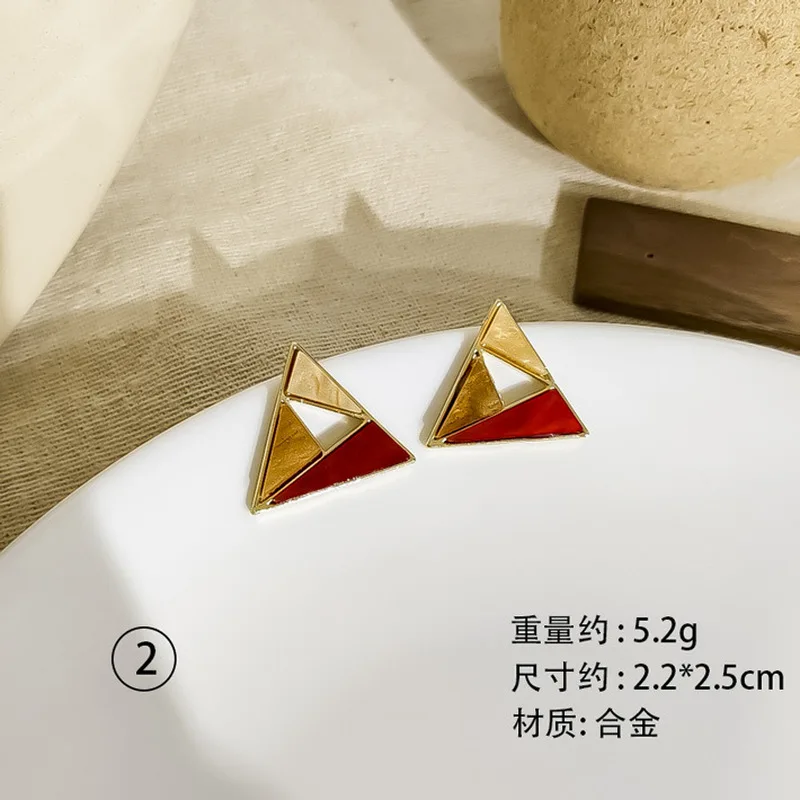 Женские Висячие серьги с кисточками длинные геометрические в Корейском стиле