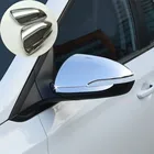 Хромированная накладка на боковое зеркало заднего вида для Hyundai Verna Accent Solaris 2018