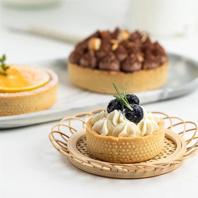 Кольцо Tart из нержавеющей стали клетчатая форма Круглый резак кольцо для пирога
