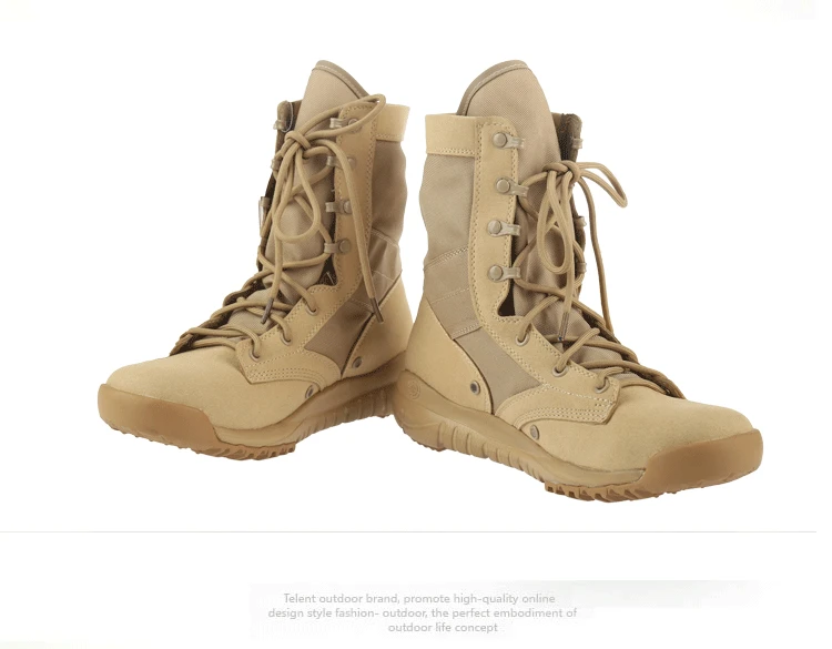 Для мужчин армейские военные тренировочные ботинки спецназ мужские дезерты