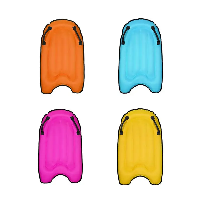 

Surf Board Surfing Body Board With Pump Inflatable Pool Float Beach Surfing Buoy Board Swimming Mat With Handles Accessories