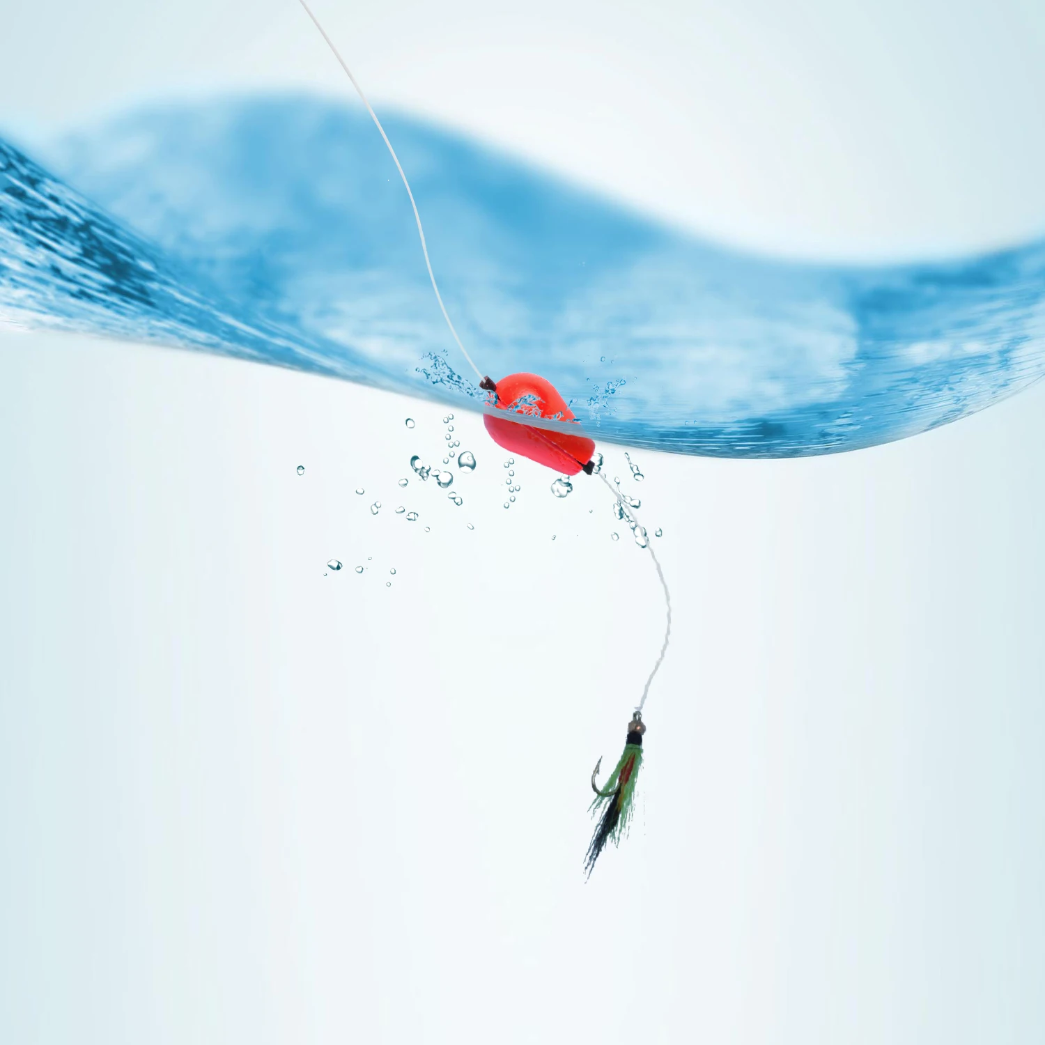 SF Fly Fishing Strike Indicator Foam Material Teardrop Floating Bobber Indicator