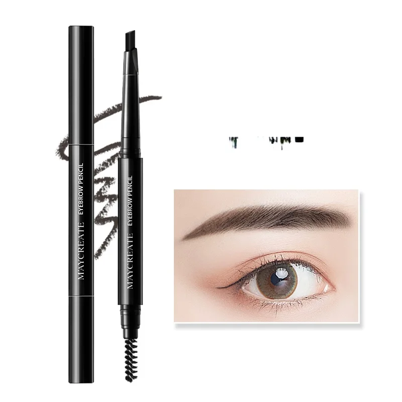 

TT3 PCs M'AYCREATE Eyebrow Pencil Women's Waterproof Sweat-Proof Natural Long Lasting Non-Decolorizing Ultra-Fine Ultra-Fine