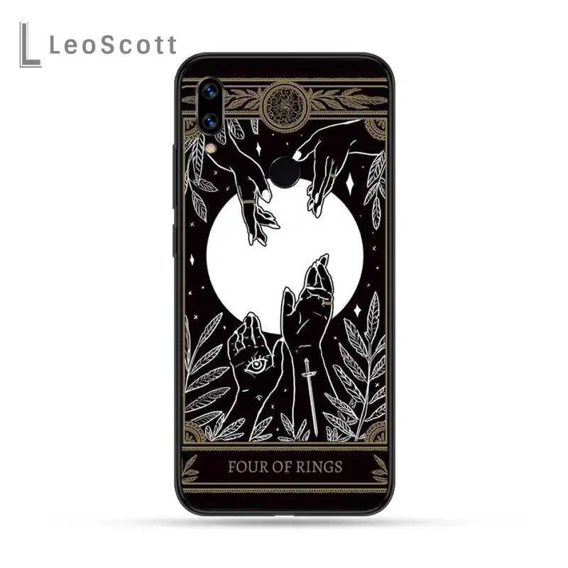 

Death Tarot Phone Case For Xiaomi Redmi Note 4 4x 5 6 7 8 pro S2 PLUS 6A PRO