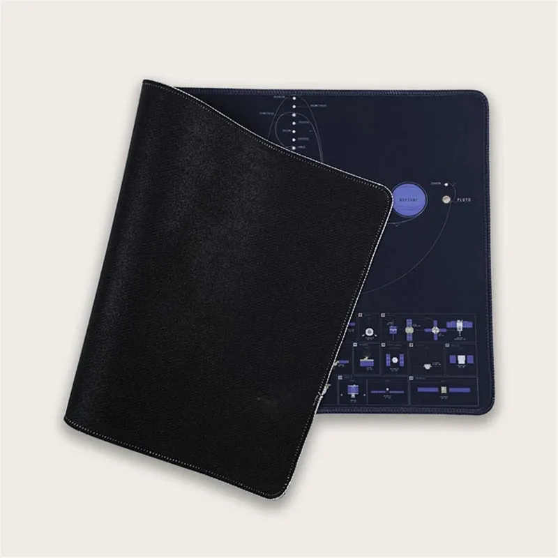 

Mrosaa Office Computer Desk Mat Table Keyboard Big Mouse Pad Solar System Rubber Cushion Desk Non-slip Mat Gamer Mousepad Mat