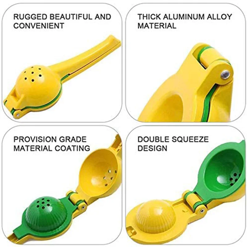 

Metal Lemon Lime Squeezer Manual Citrus Press Juicer Hand Fruit Orange Juice Kitchen Tool