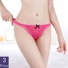 3 шт.лот женские кружевные трусики, ажурное стильное сексуальное нижнее белье, милое нижнее белье для девочек, мягкие удобные женские трусики, модные красивые