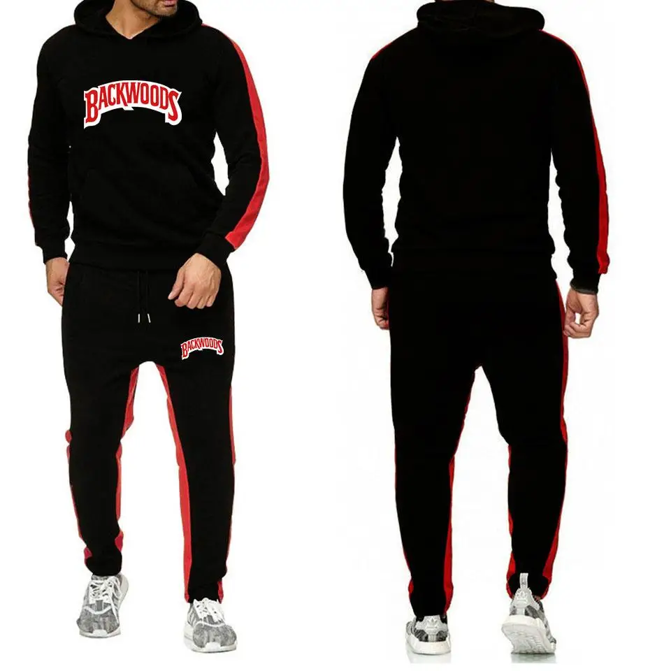 

Hoodies Sets Streetwear Fleece Hoodie Sweatshirt Men Women Tracksuit homme Sweatpants Suit Casual Hoodie And pants