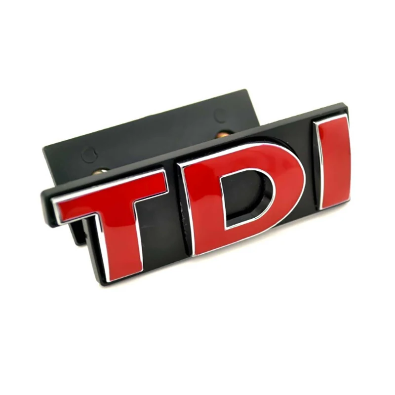 Металлическая Эмблема TDI автомобиля эмблема для Volkswagen Golf Passat Lamando SAGITAR MAGOTAN POLO 1 шт.