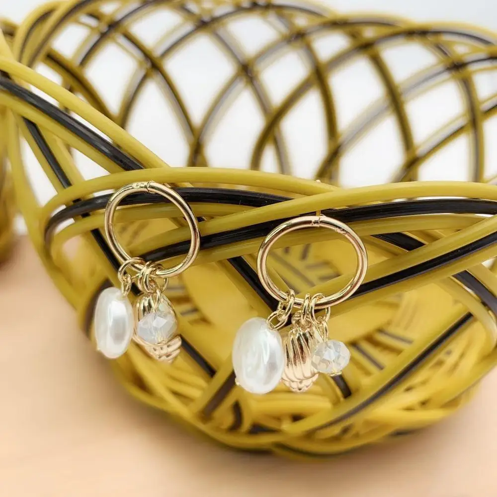 Золотые серьги модные ювелирные изделия свадебные вечерние подарки Женские