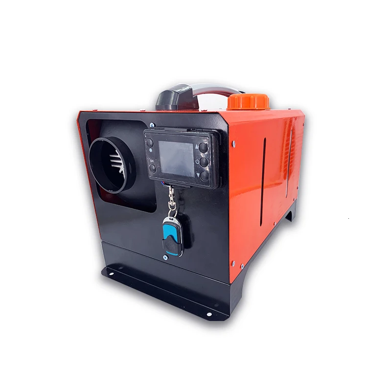 Низкий уровень шума Новый портативный воздушный отопитель 5 кВт 12 В все-в-одном