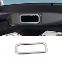 for nissan kicks 2017 2021 stainless steel lhd car trunk inner door handle decoration cover trim car styling accessories 1pcs
