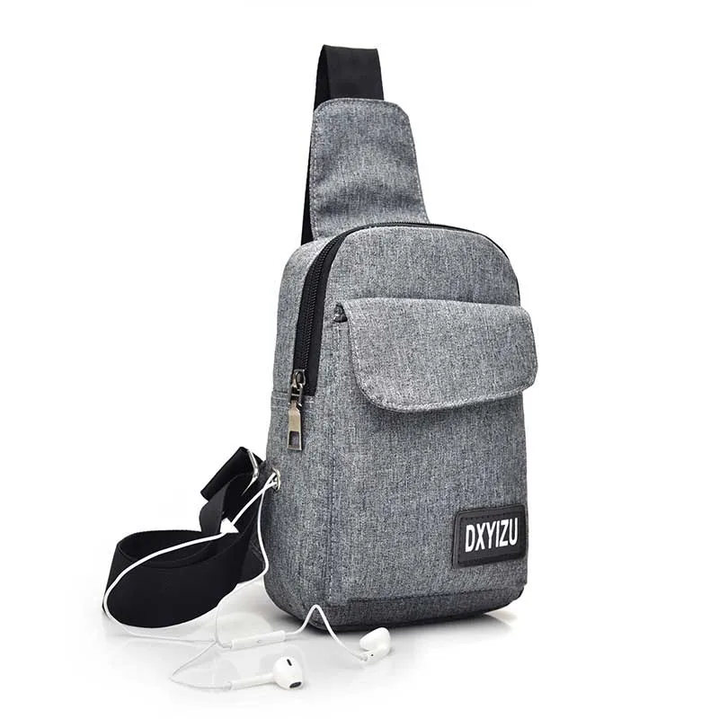 Sling Bags for Women Casual Canvas Chest Bag Multifunctional Small Female Messenger Crossbody Fashion Shoulder |