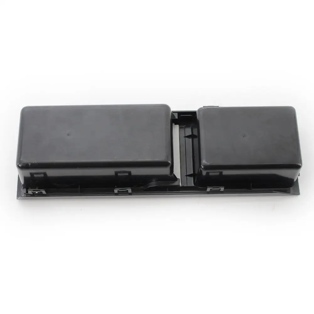 

Centre Console Tray Storage Compartment Shelf With 2 Pads Coinbox For BMW 3 Series E46 1998-2005 Black Storage Insert Cover