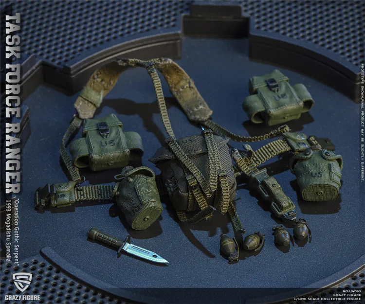 Crazy Figure 1/12 США военный 75-й Рейнджерс полк солдат фигурки Модель гренадье Somalia фигурка Кукла Коллекция