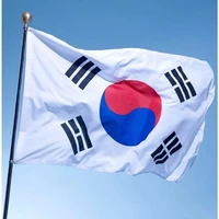 large south korea flag polyester the korean national banner 3x5ft taegeukgi paradefestivalhome decoration new fashion