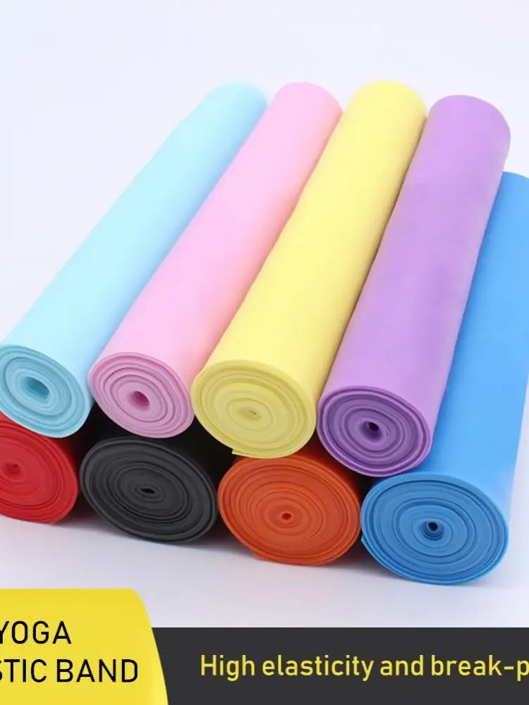 

Resistance Bands xercise Gym Strength Workout Elastic Bands Fitness Long Latex Free Elastic Home Workout