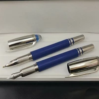 2022 new mb luxury pen blue planet special ballpoint pen office gift pen korea stationery