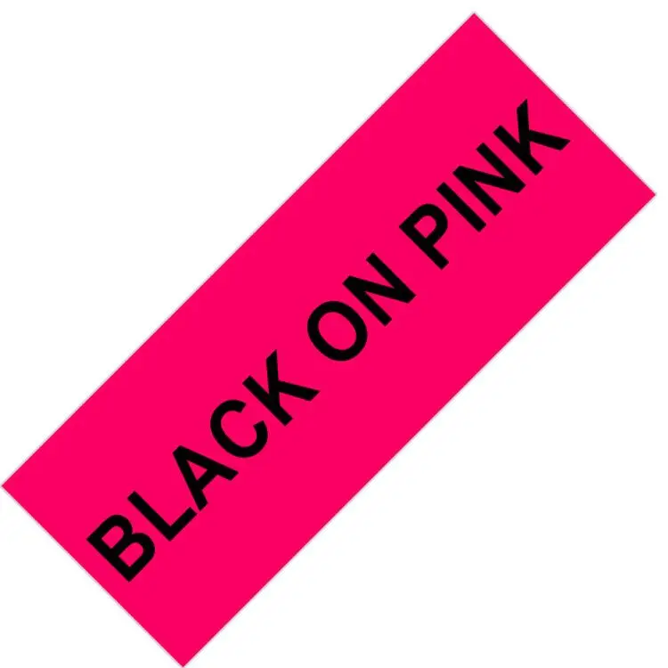 Black on Pink Fimax 1 упак 45013 45010 S0720530 dymo d1 этикетировщик 12 мм 40918 45021 45016 45010 45018 для DYMO лента этикеток для принтера лента LM160 - Цвет: Black on Pink