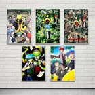 Модульная Картина на холсте, с изображением героев японского аниме, класс убийц
