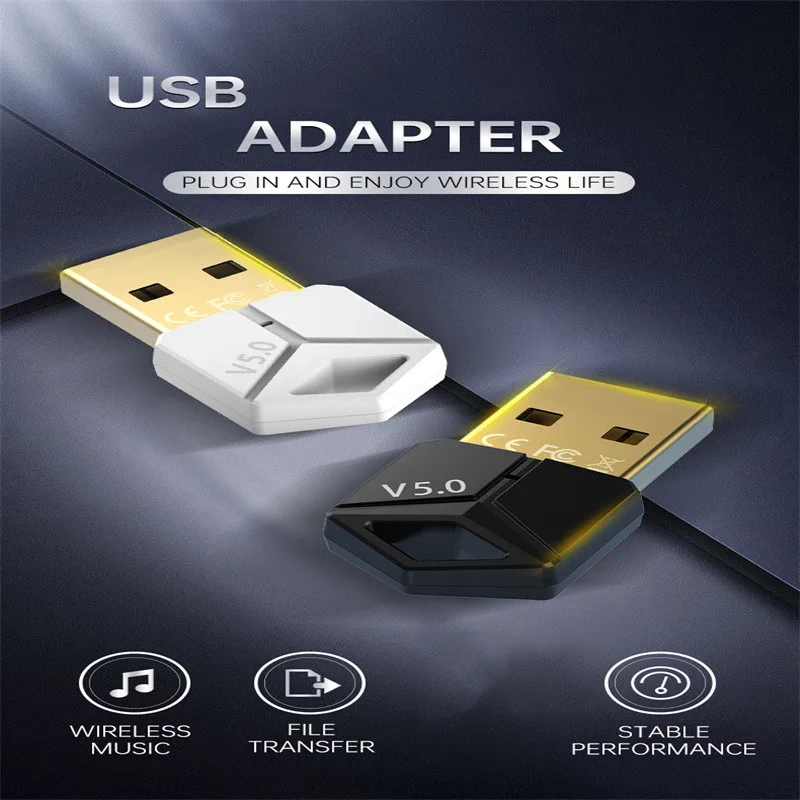 USB BT 5 0 Bluetooth-совместимый адаптер приемник ключ для ПК ноутбука передатчики |