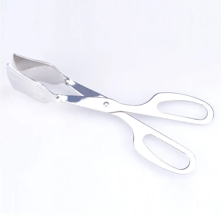 8inch Flat Clip 8 дюймов инструмент для барбекю щипцы для барбекю Роти гриль Барб инструмент буфет приготовление сервировка Зажим Щипцы Для Продуктов Салат фрукты Tong - Цвет: 8inch Flat Clip