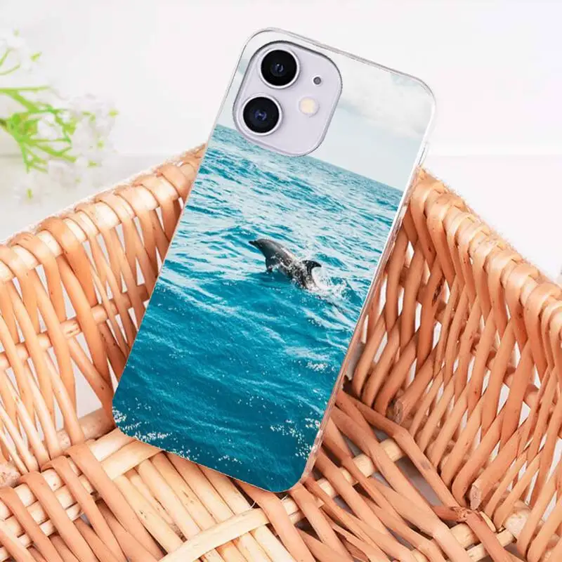 

Shark Whale Dumpling Phone Case For iphone 12 pro max case 11 Pro MAX X XR XS SE 2020 6S 7 8 Plus