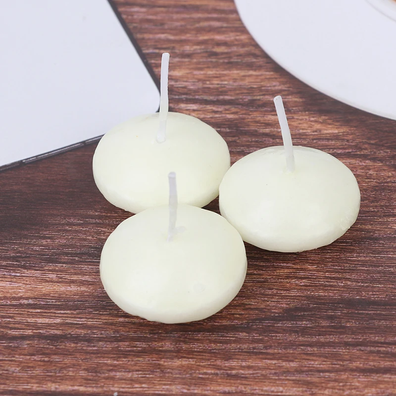 10 шт. романтические круглые водные плавающие свечи Свадебные товары для